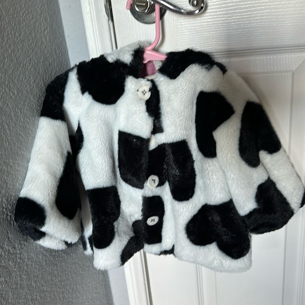 Warm fur coat